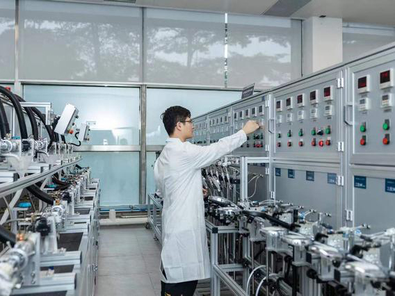 卫浴产品检测现场